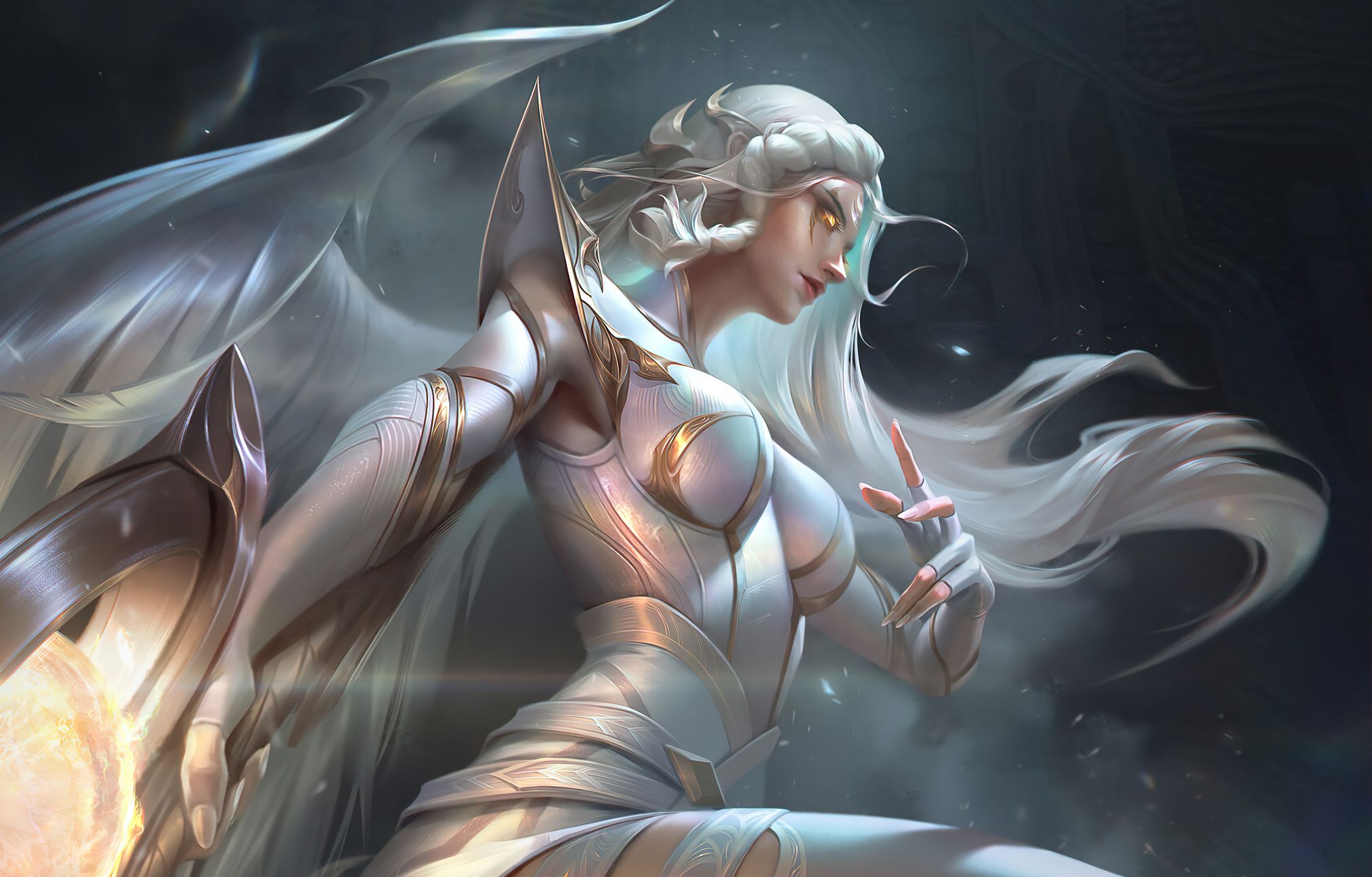 Xiaohu卢锡安圣枪巅峰输出 Light三杀收割战场 WBG3-2TES